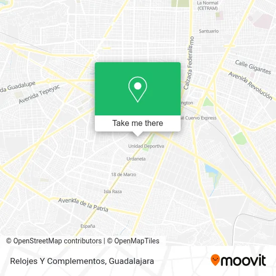 Relojes Y Complementos map