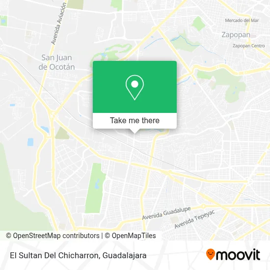 El Sultan Del Chicharron map