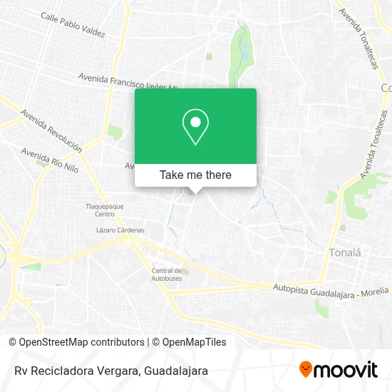 Rv Recicladora Vergara map