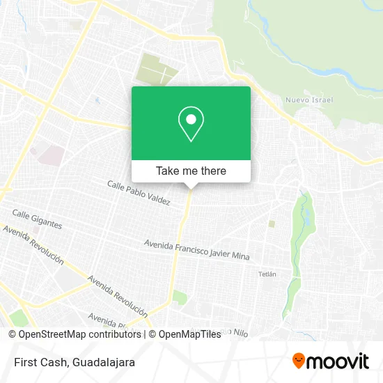First Cash map