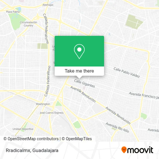 Rradicalmx map