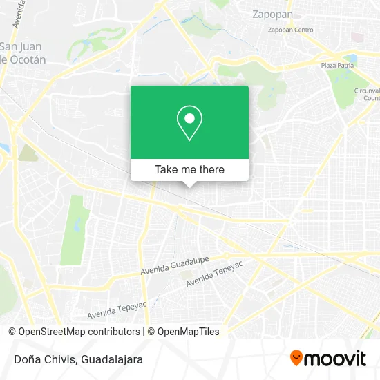 Doña Chivis map