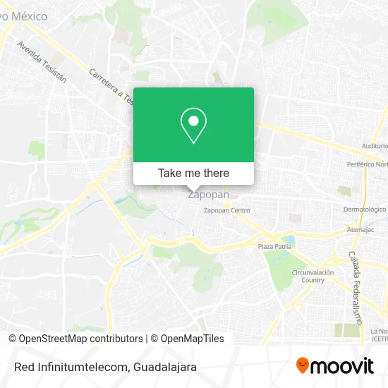Red Infinitumtelecom map