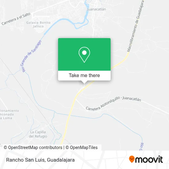 Rancho San Luis map