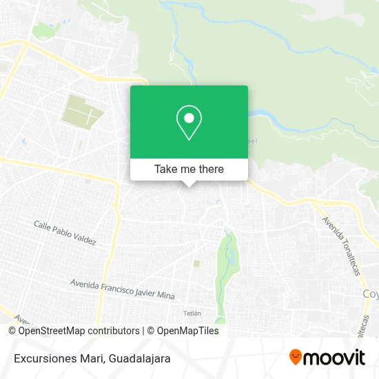 Excursiones Mari map