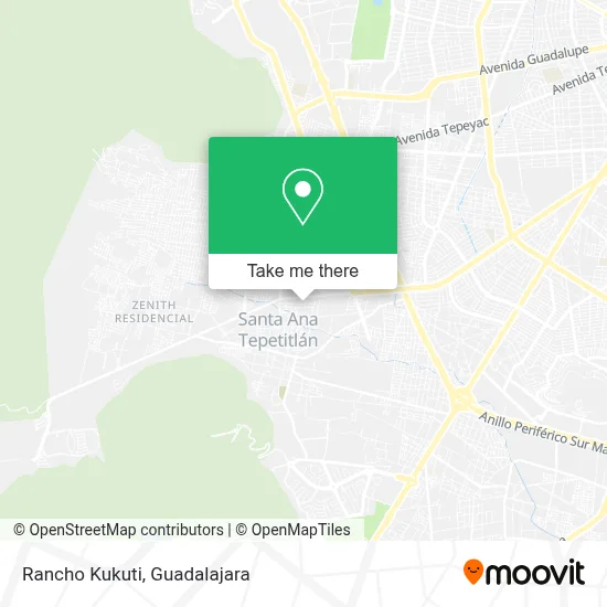 Rancho Kukuti map