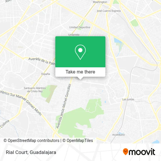 Rial Court map