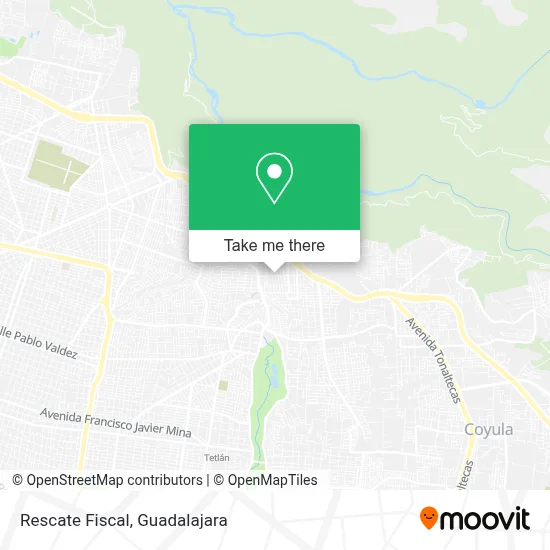 Rescate Fiscal map