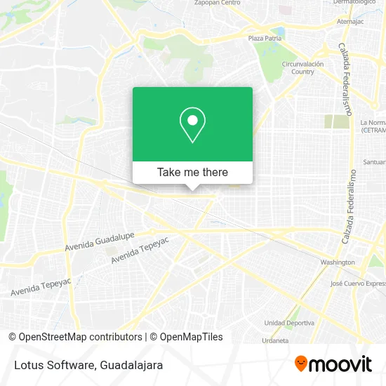 Lotus Software map