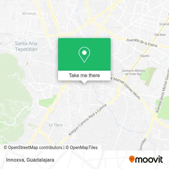 Innoxva map