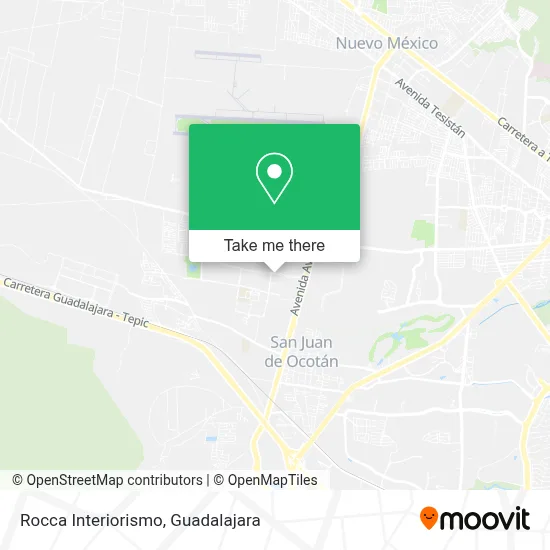 Rocca Interiorismo map