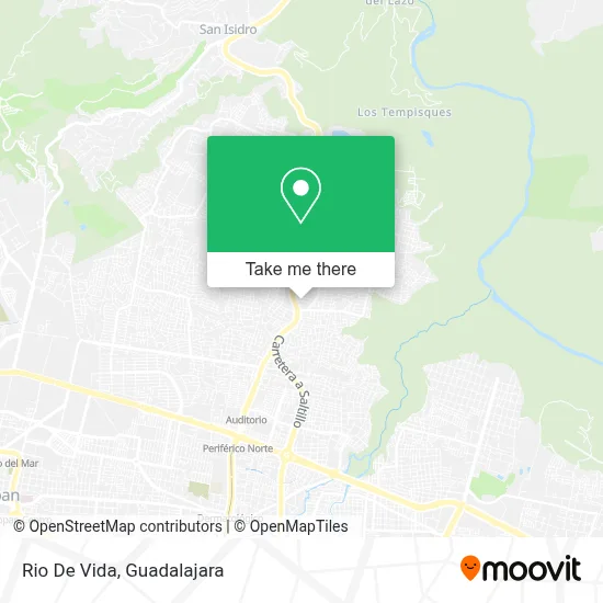 Rio De Vida map