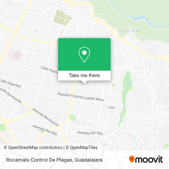Rocamalu Control De Plagas map