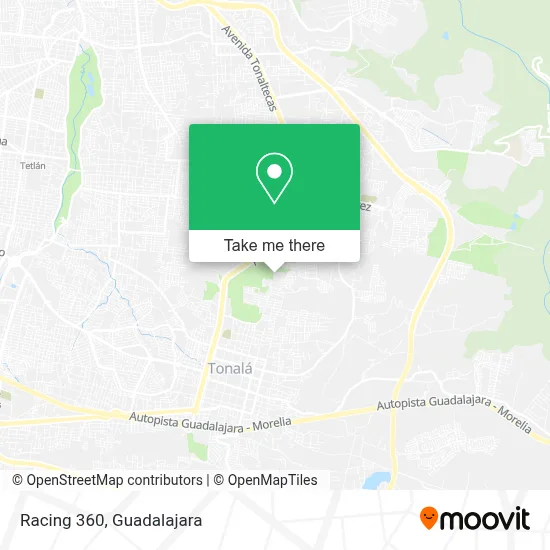 Racing 360 map