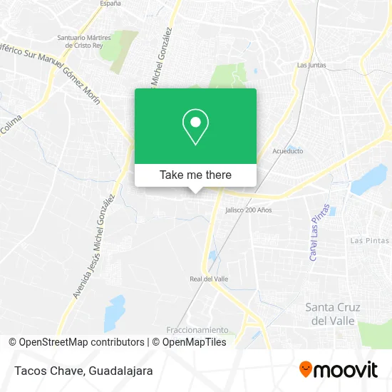 Tacos Chave map