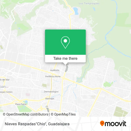 Nieves Raspadas"Chio" map