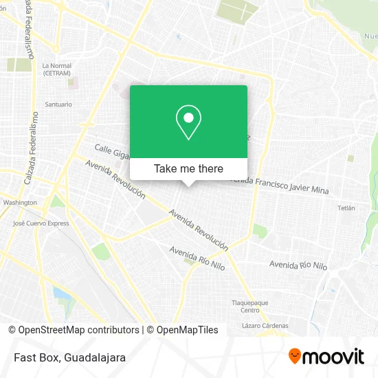 Fast Box map