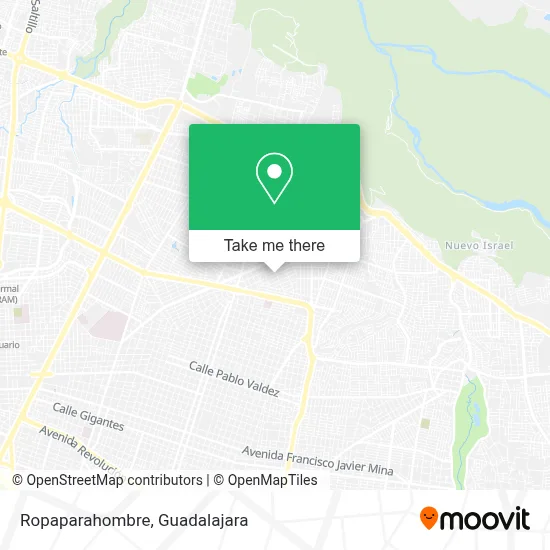 Ropaparahombre map