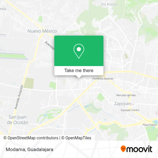 Modama map
