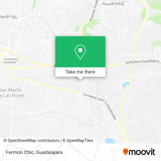 Fermon Chic map