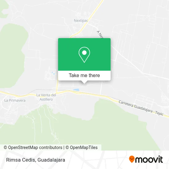Rimsa Cedis map