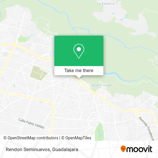 Rendon Seminuevos map
