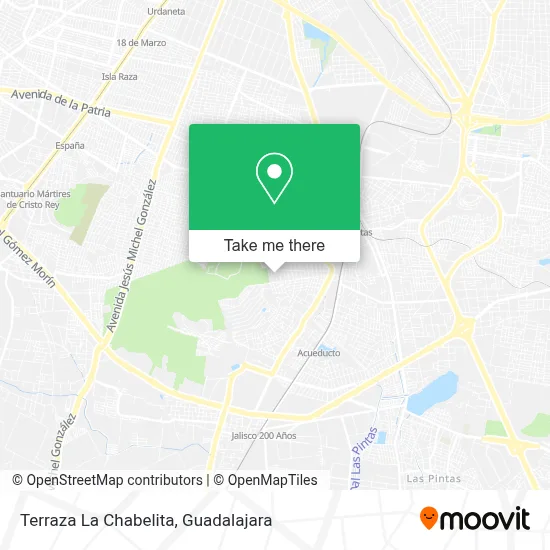 Terraza La Chabelita map