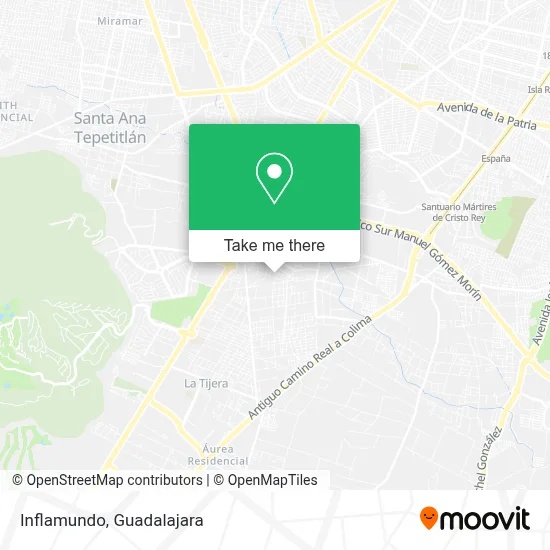 Inflamundo map