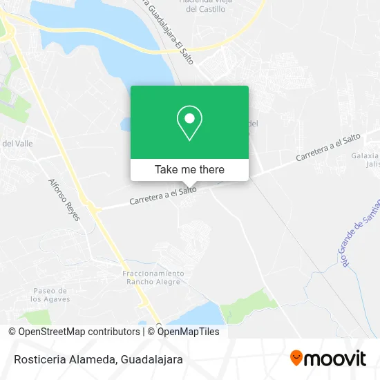 Rosticeria Alameda map