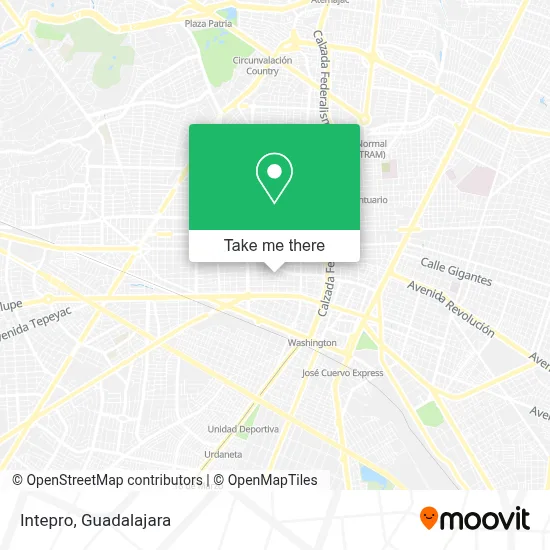 Intepro map
