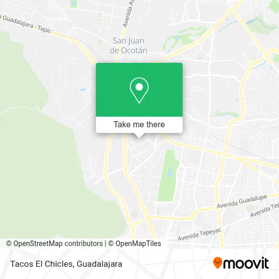 Tacos El Chicles map
