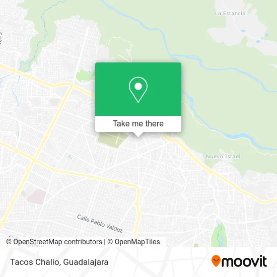 Tacos Chalio map