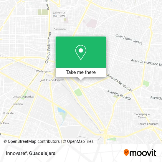 Innovaref map