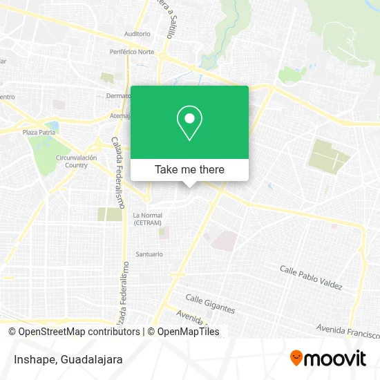Inshape map