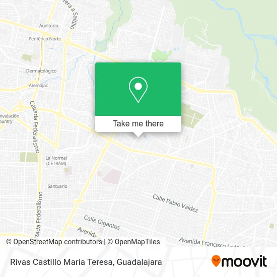 Rivas Castillo Maria Teresa map