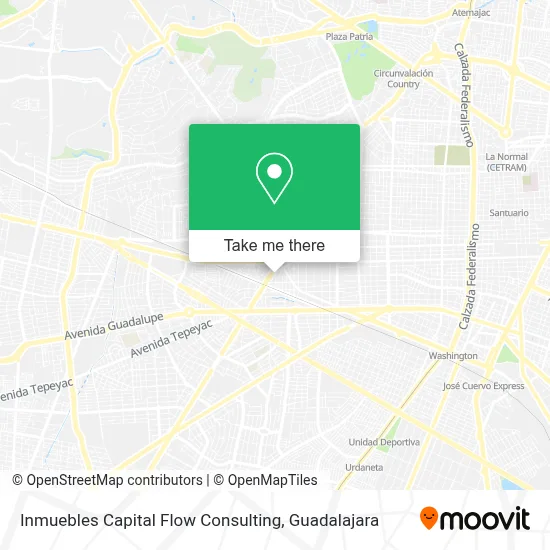 Inmuebles Capital Flow Consulting map