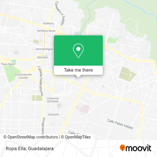 Ropa Ella map