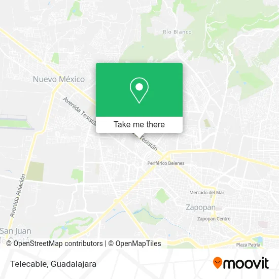 Telecable map