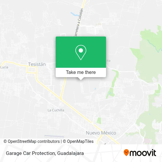 Garage Car Protection map