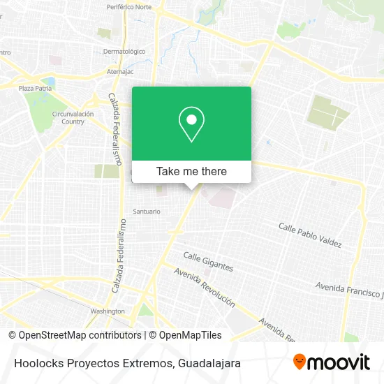 Hoolocks Proyectos Extremos map