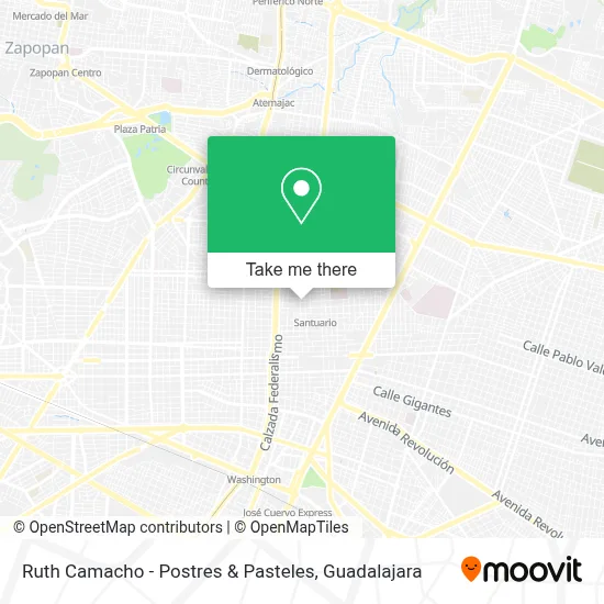 Ruth Camacho - Postres & Pasteles map