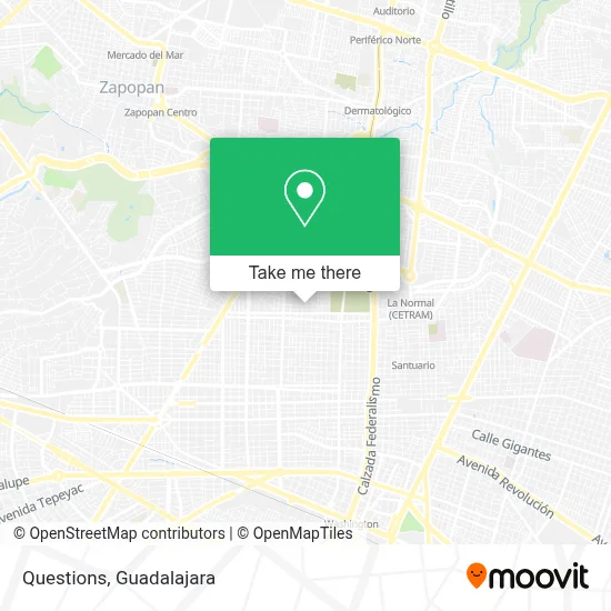 Questions map