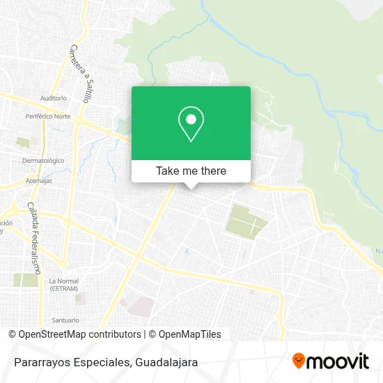 Pararrayos Especiales map