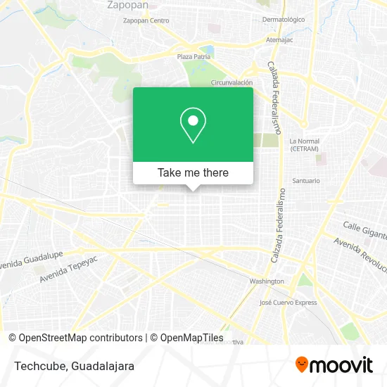 Techcube map