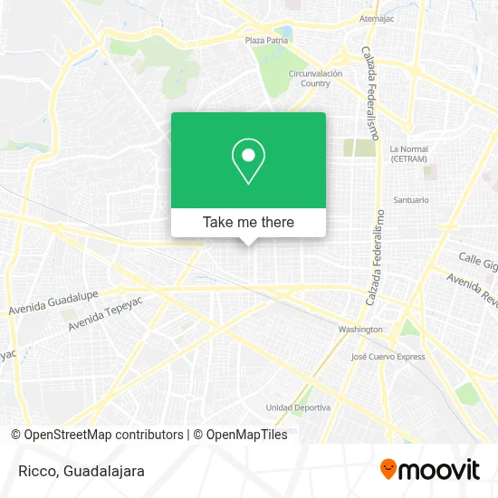 Ricco map