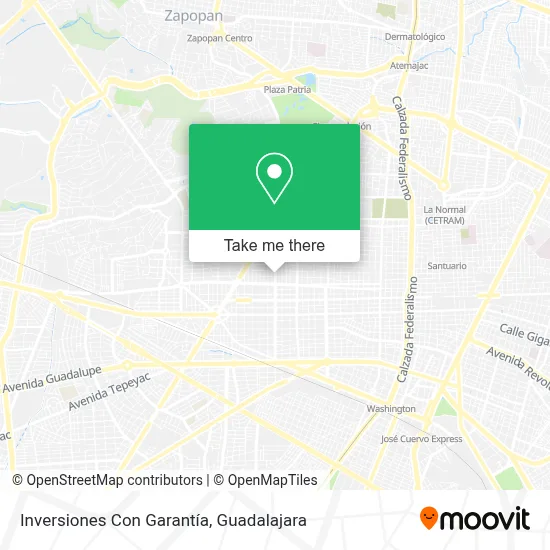 Inversiones Con Garantía map
