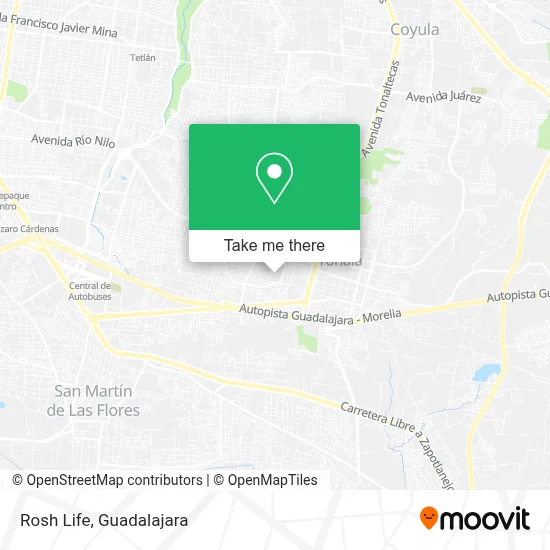 Rosh Life map