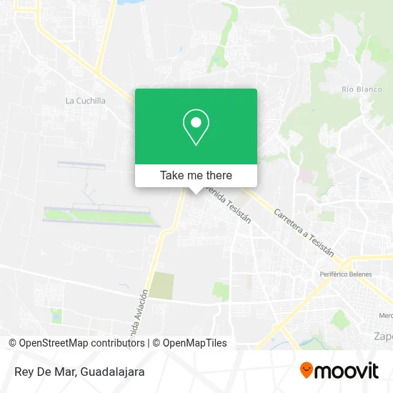 Rey De Mar map