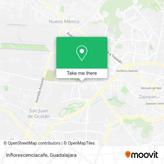 Inflorescenciacafe map