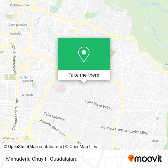 Menuderia Chuy II map